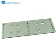 Plaquette aluminium adaptable